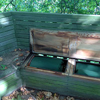 Récupération colonie d’abeilles dans une cabane dans les arbres – Montfort l’Amaury (78490)